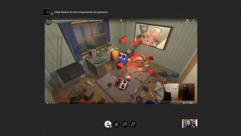 Foto 4 de 5: Docente UGM lidera charla online sobre videojuegos