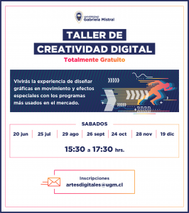 Imagen de la noticia: Animación y Diseño Digital UGM desarrolla primer Taller de Creatividad Digital del 2020