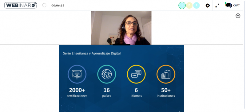 Foto 4 de 4: Product Manager de Blackboard Academy participa en webinar de Postgrados UGM