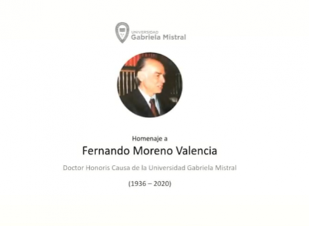 Homenaje a Fernando Moreno Valencia