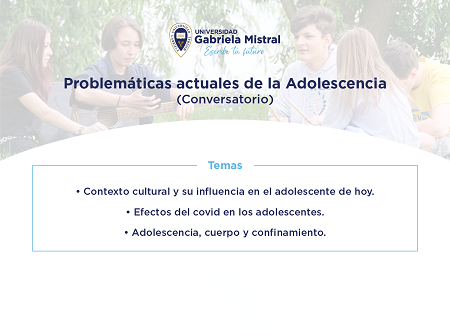 Imagen de la noticia: Psicología realizó conversatorio sobre los problemas actuales de la adolescencia