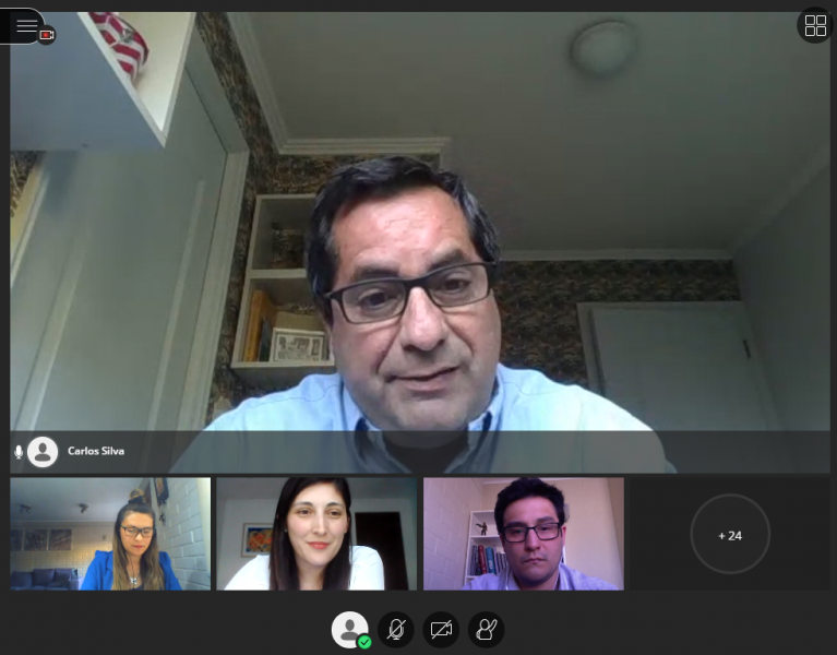 Foto 4 de 4: UGM presenta lineamientos de Vinculación con el Medio e Investigación en un Webinar
