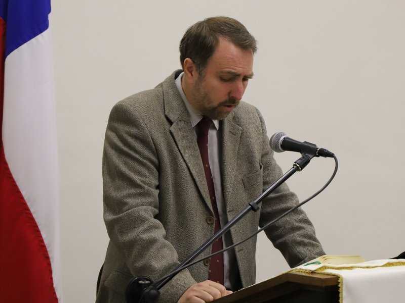 Foto 4 de 11: Autoridades universitarias participan en misa por el aniversario de la UGM