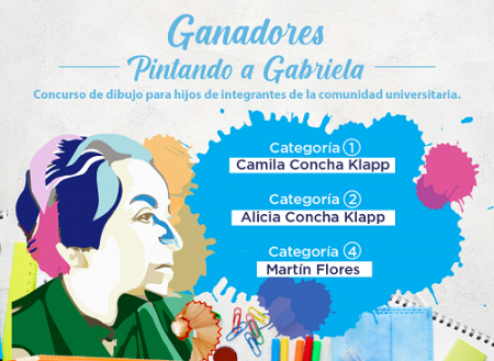 Conoce a los ganadores del concurso "Pintando a Gabriela"