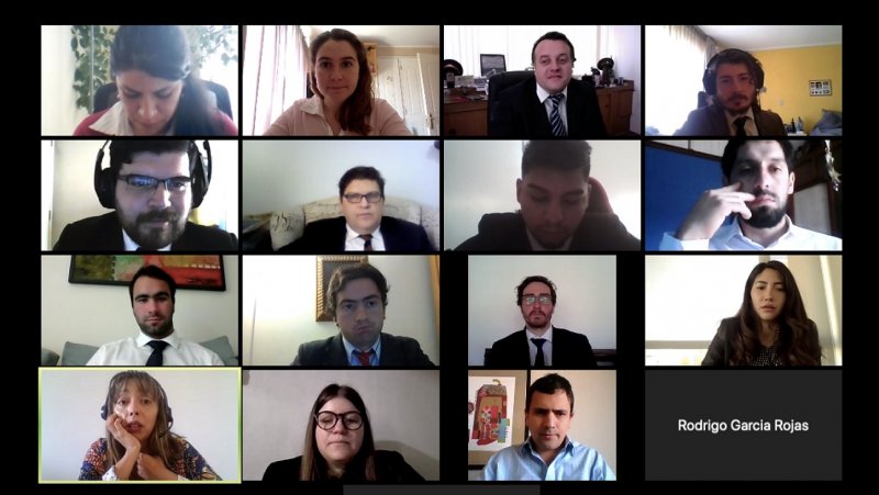 Foto 3 de 3: Estudiantes de Derecho UGM se reúnen con ministros de la Corte de Apelaciones de Antofagasta