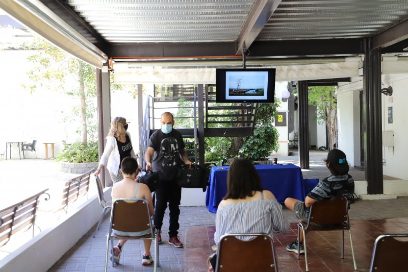 Foto 4 de 4: UGM realiza actividad presencial con estudiantes nuevos luego de un año de clases a distancia