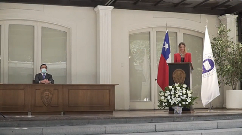 Foto 1 de 11: Universidad Gabriela Mistral inauguró su Año Académico 2021