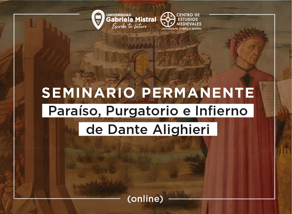 Imagen de la noticia: Seminario Permanente comienza su XIII edición: "Paraíso, Purgatorio e Infierno de Dante Alighieri”
