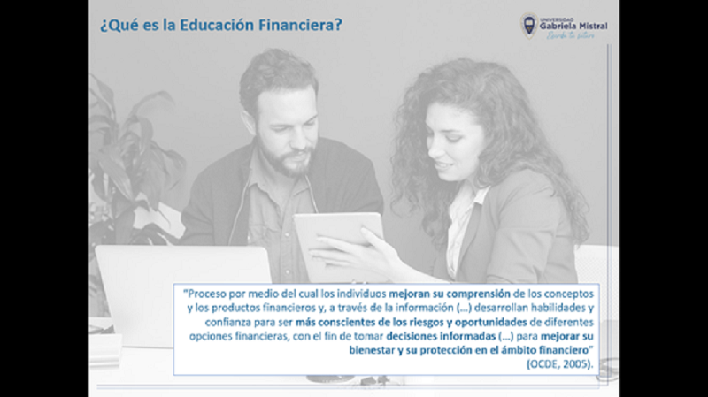 Foto 3 de 5: Estudiantes de Universidad Gabriela Mistral realizarán charlas de educación financiera a escolares