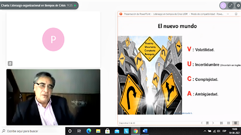 Foto 6 de 7: Postgrados de Universidad Gabriela Mistral realizó conversatorios online con destacados expertos