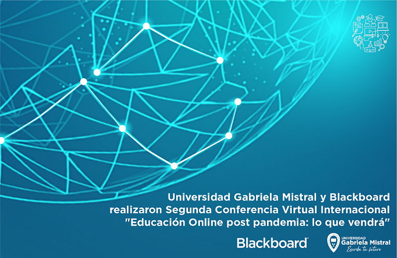 Imagen de la noticia: Universidad Gabriela Mistral y Blackboard realizaron Segunda Conferencia Virtual Internacional "Educación Online post pandemia: lo que vendrá"