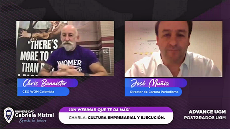 Foto 1 de 6: Chris Bannister, ex CEO de WOM Chile, relató las claves del funcionamiento de la compañía