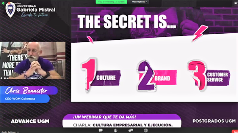 Foto 4 de 6: Chris Bannister, ex CEO de WOM Chile, relató las claves del funcionamiento de la compañía