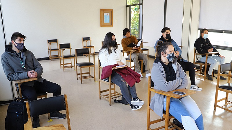 Foto 11 de 11: UGM comenzó retorno gradual a las clases presenciales