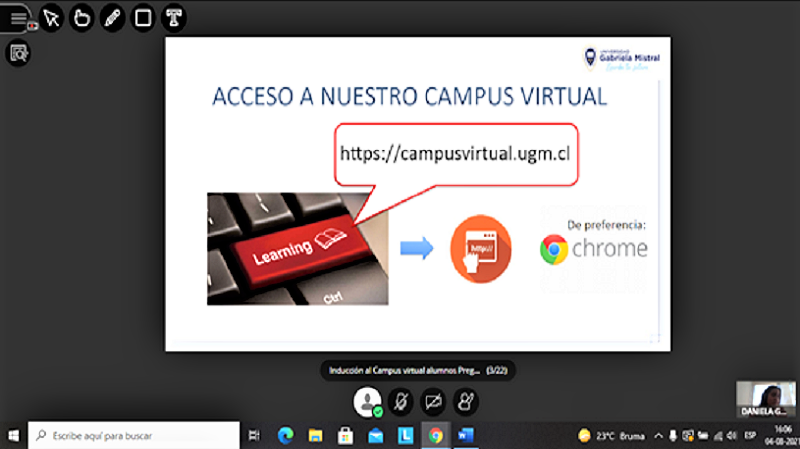 Foto 7 de 8: Universidad Gabriela Mistral dio bienvenida a sus nuevos estudiantes de carreras de Pregrado
