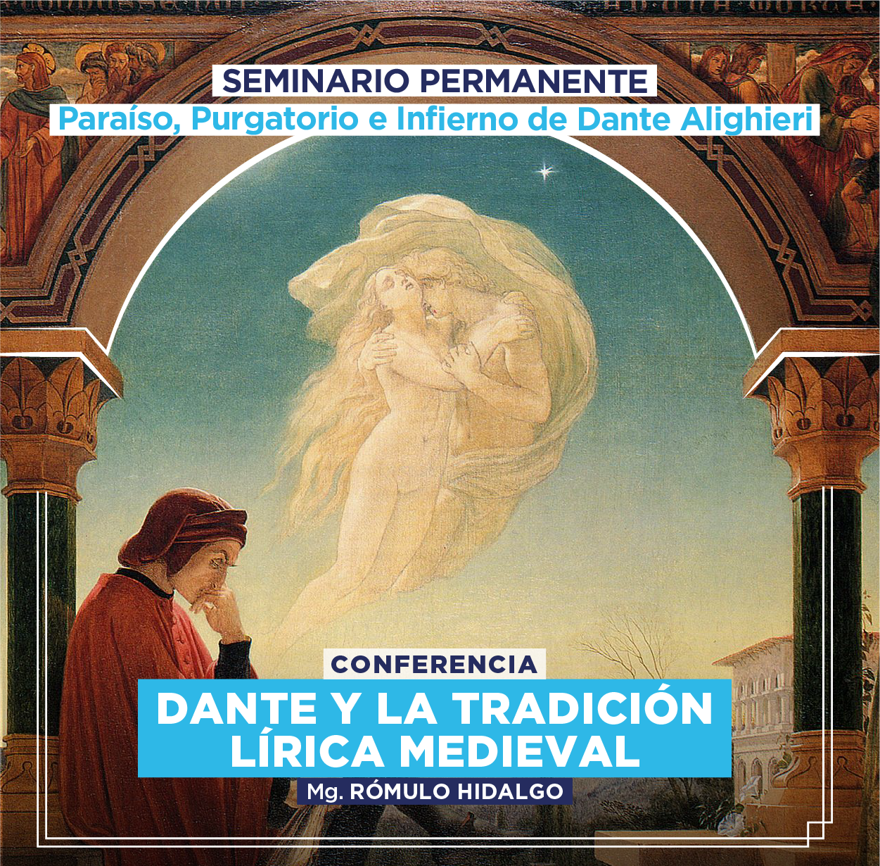 Imagen de la noticia: Conferencia “Dante y la tradición lírica medieval” reflexionó sobre las influencias y la evolución del poeta