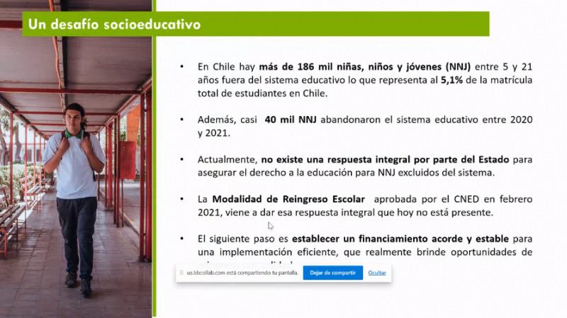 Foto 2 de 7: Fundación Súmate del Hogar de Cristo y Universidad Gabriela Mistral realizaron charla “Educación y pobreza”