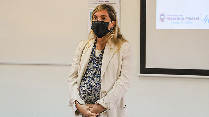 Foto 2 de 7: En la sede de la U. Gabriela Mistral se presentaron resultados de la Primera Encuesta Nacional Red ELEAM