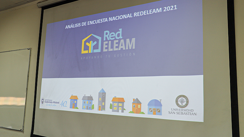 Foto 7 de 7: En la sede de la U. Gabriela Mistral se presentaron resultados de la Primera Encuesta Nacional Red ELEAM