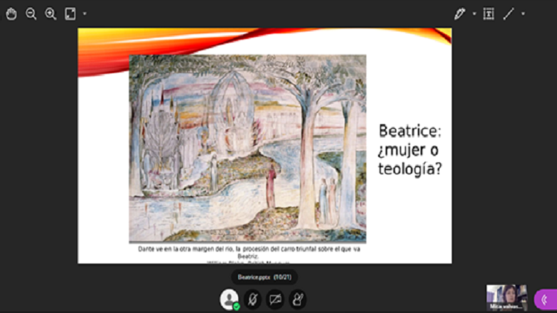 Foto 7 de 9: Seminario Permanente del CEM UGM abordó conexión entre Dante Alighieri y Jorge Luis Borges