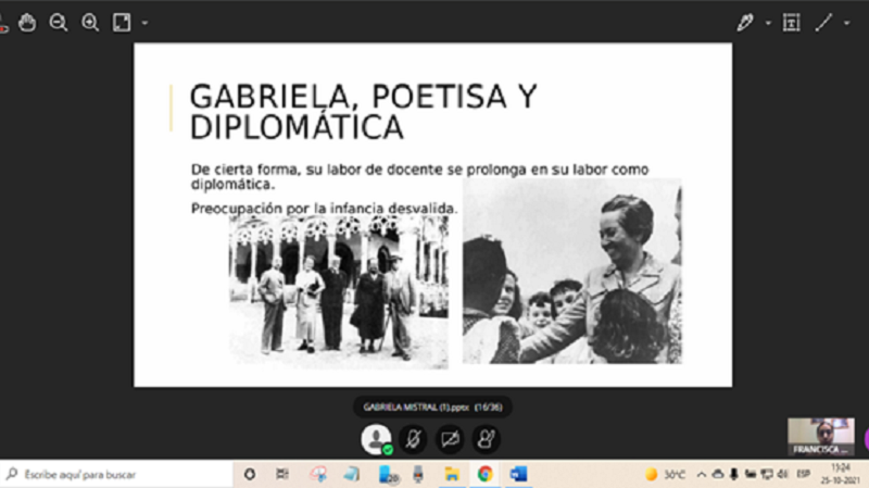 Foto 6 de 13: La Cátedra Gabriela Mistral marcó el inicio de la celebración de los 40 años de la UGM