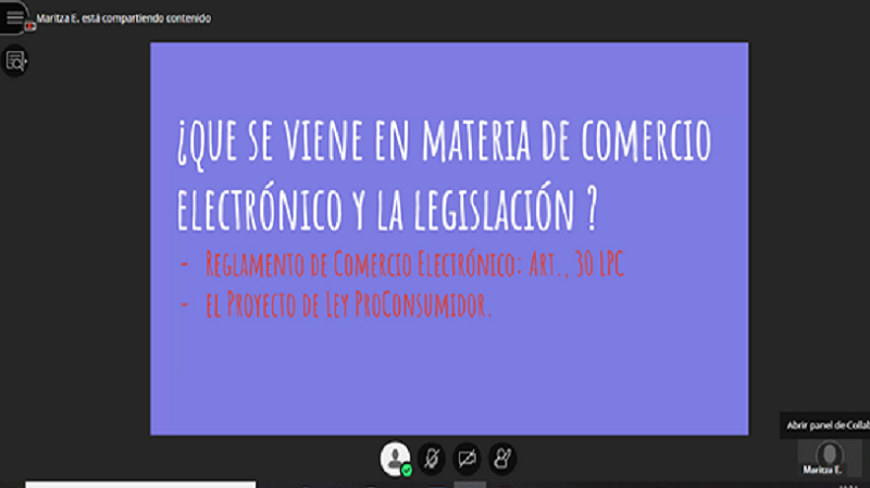 Foto 7 de 14: Carrera de Derecho UGM realizó “Jornada Internacional de Derecho Civil: El Código Civil en época de pandemia”
