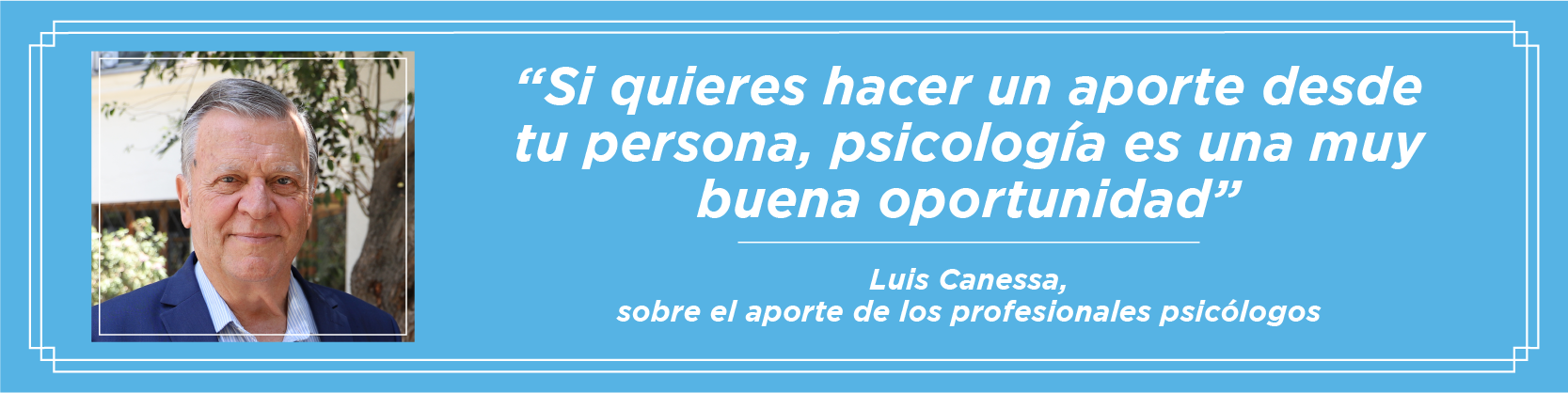 Imagen de la noticia: Luis Canessa, ex académico de Psicología, recibió la medalla “40 Años UGM”