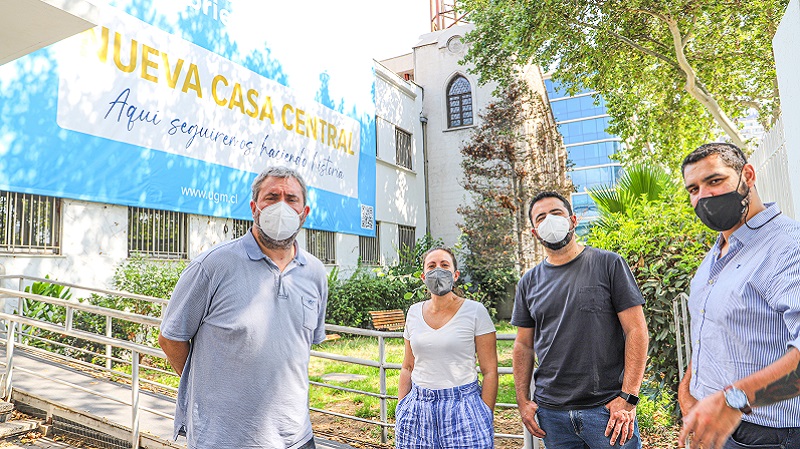 Foto 4 de 6: Universidad Gabriela Mistral inició traslado de unidades a su nueva Casa Central
