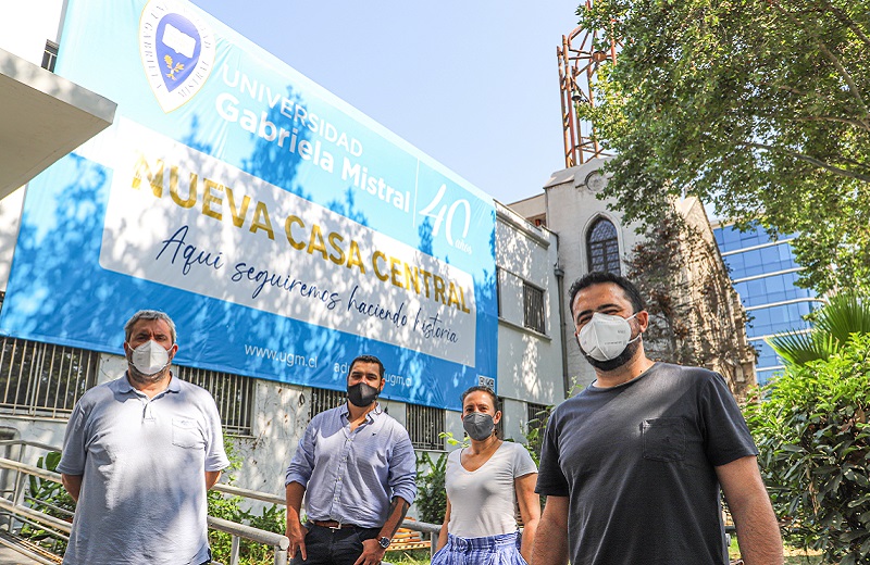 Imagen de la noticia: Universidad Gabriela Mistral inició traslado de unidades a su nueva Casa Central