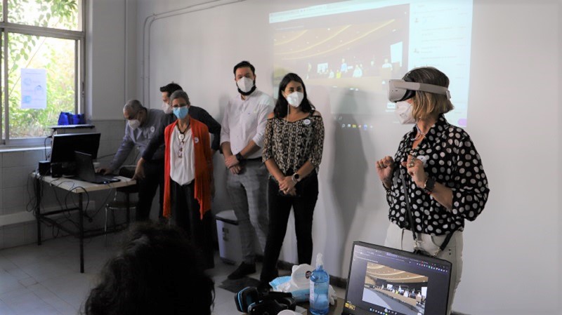Foto 7 de 16: Universidad Gabriela Mistral inició sus clases presenciales para el período 2022