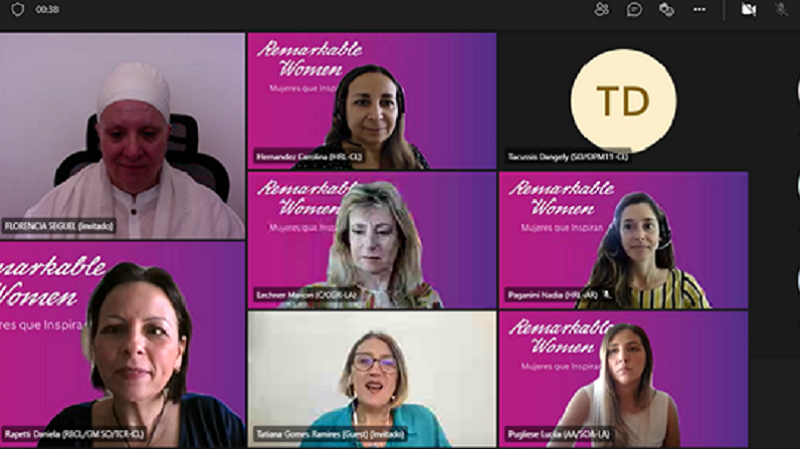 Foto 4 de 4: Directora de Escuela de Negocios y Tecnología UGM participó como expositora en encuentro Remarkable Women de Bosch