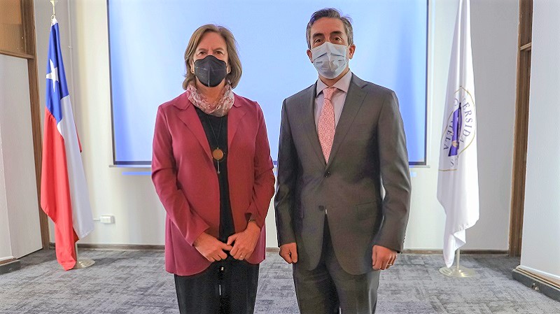 Foto 1 de 10: UGM inauguró Año Académico 2022 con Clase Magistral de la Presidenta de su Junta Directiva, Mariana Aylwin