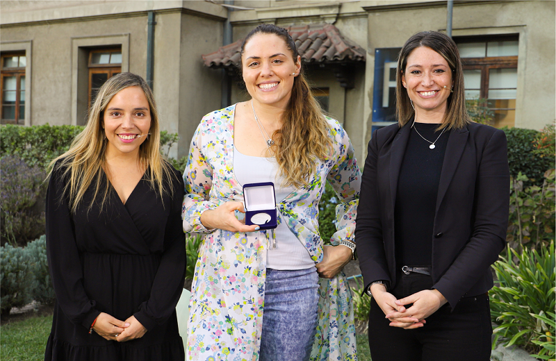 Imagen de la noticia: Natalia Duco, estudiante UGM y atleta nacional, dictó conferencia sobre liderazgo femenino