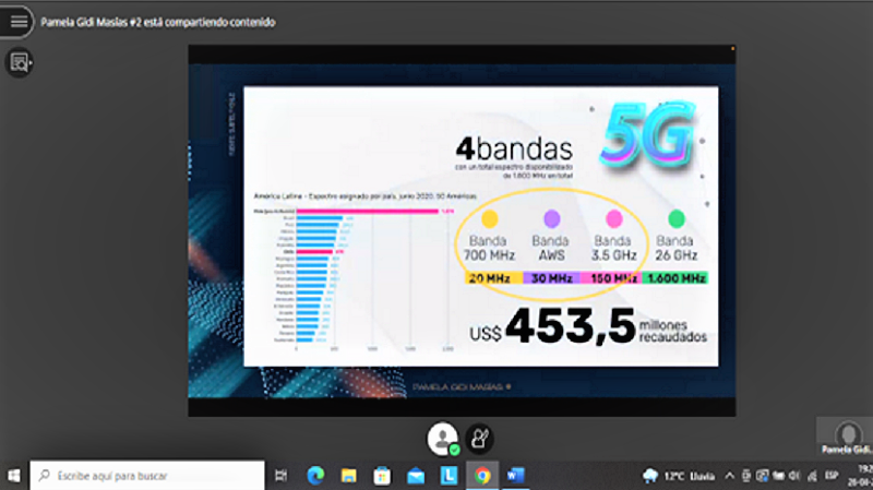 Foto 5 de 6: Ex subsecretaria de Telecomunicaciones expuso sobre el impacto de la tecnología 5G en nuestro país