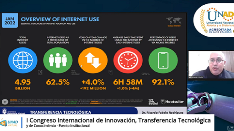 Foto 6 de 6: Director de Ingenierías de la U. Gabriela Mistral expuso en Congreso Internacional de Innovación Tecnológica