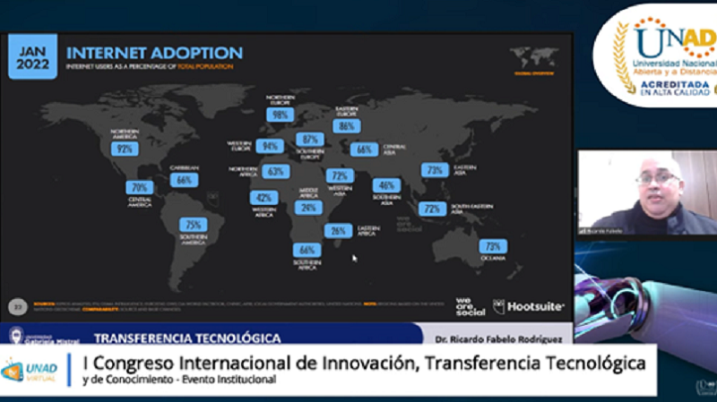 Foto 5 de 6: Director de Ingenierías de la U. Gabriela Mistral expuso en Congreso Internacional de Innovación Tecnológica
