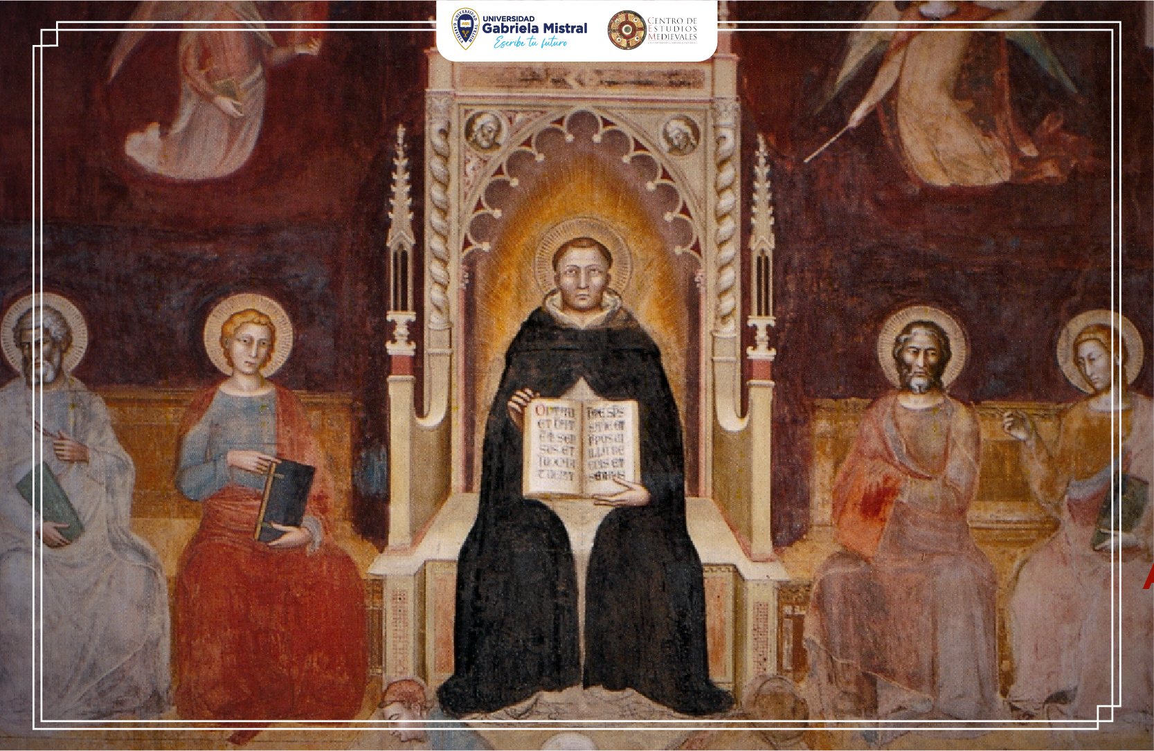 Imagen de la noticia: Centro de Estudios Medievales UGM realizó conferencia “Intelecto agente y divinidad en Alejandro de Afrodisias y Santo Tomás de Aquino”