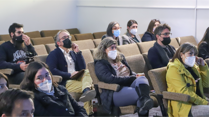 Foto 5 de 14: Áreas de Investigación y Vinculación con el Medio realizaron jornada académica destinada a generar sinergias