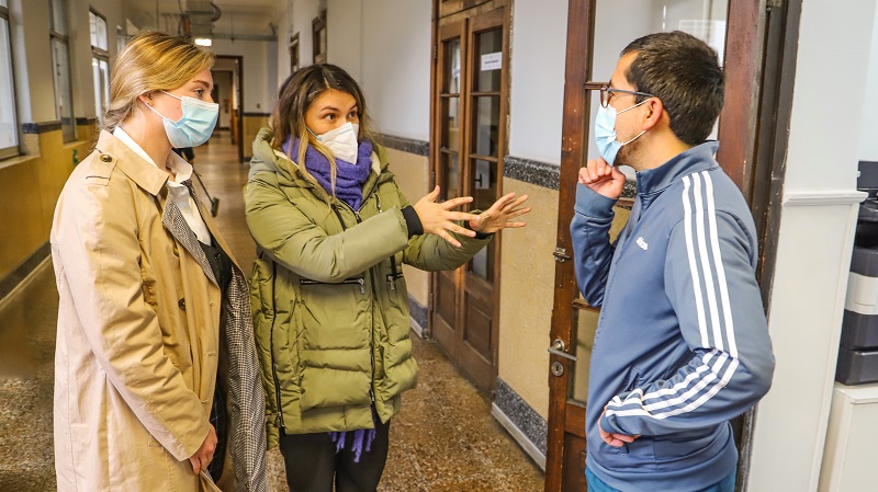 Foto 1 de 5: Estudiante de la U. de Texas inició pasantía internacional en la Universidad Gabriela Mistral