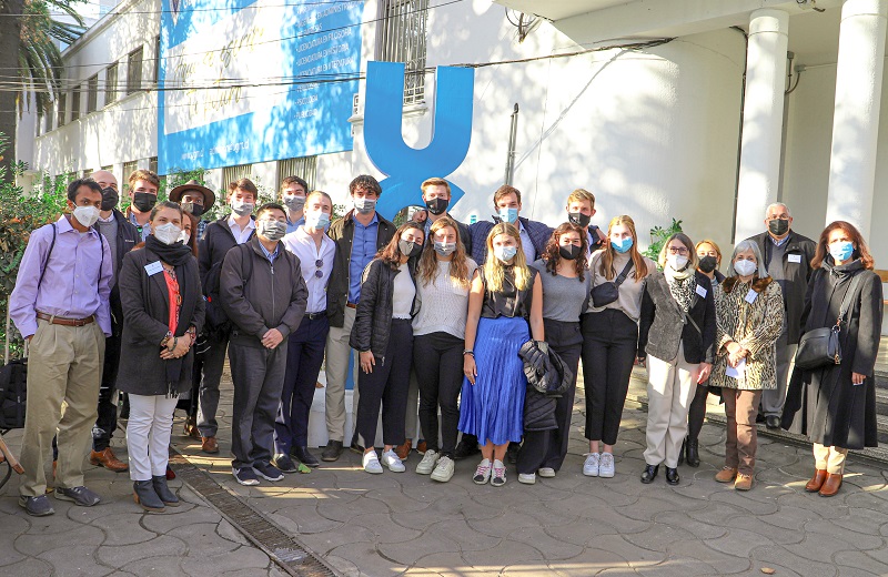 Imagen de la noticia: Delegación del Terry College of Business de la University of Georgia visitó la Universidad Gabriela Mistral