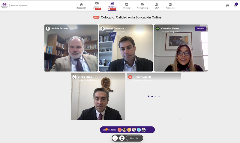 Imagen de la noticia: UGM y Blackboard realizaron 3er Congreso Internacional de Educación Online (CIEO) con más de 3 mil inscritos de 34 países