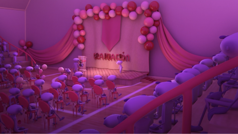 Foto 6 de 10: 3 cortometrajes animados de estudiantes de Diseño UGM participarán en 11° versión del Festival Internacional de Animación Chilemonos
