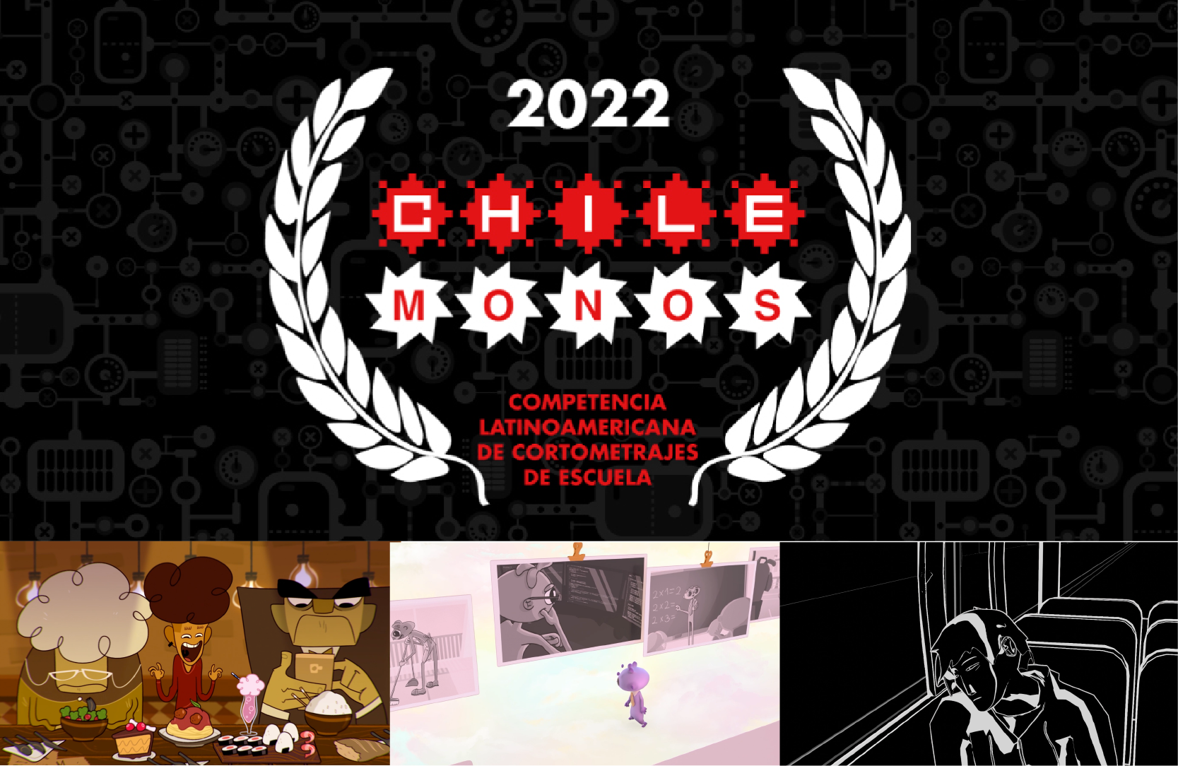 Imagen de la noticia: 3 cortometrajes animados de estudiantes de Diseño UGM participarán en 11° versión del Festival Internacional de Animación Chilemonos