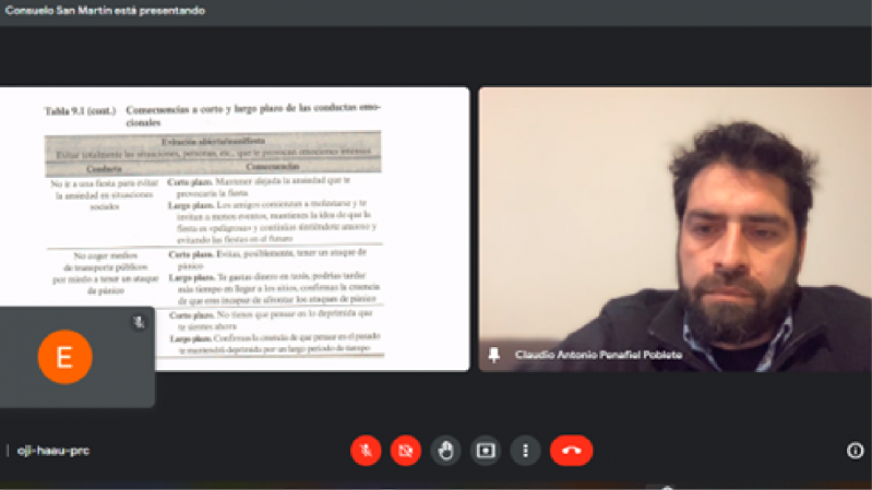 Foto 2 de 4: Master Class de Psicología UGM profundizó en torno al miedo y a los trastornos de ansiedad