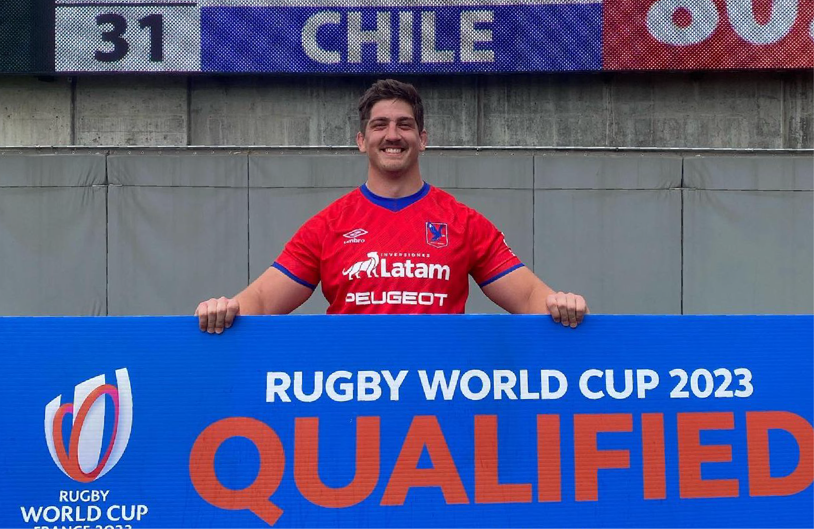 Imagen de la noticia: Integrante de la Selección Nacional de rugby que logró histórica clasificación al Mundial de Francia, repasó sus años como estudiante de UGM