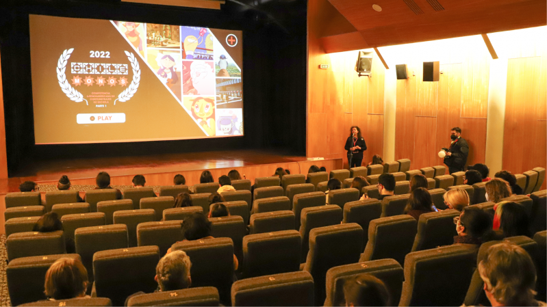 Foto 8 de 9: Estudiantes de Diseño en Animación Digital UGM valoraron su participación en el Festival Internacional de Animación Chilemonos
