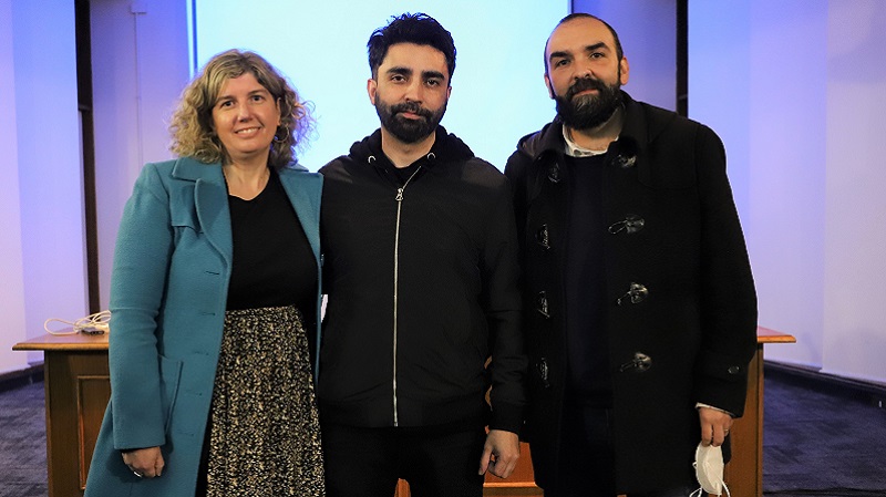 Foto 5 de 5: Director de aclamado cortometraje “Bestia” dictó Clase Magistral en la U. Gabriela Mistral