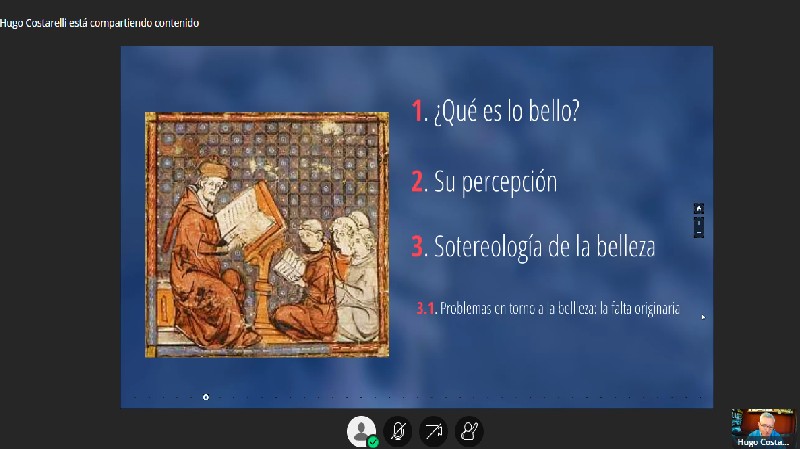 Foto 4 de 6: Seminario Permanente de CEM dictó conferencia “El papel terapéutico de la belleza en Alejandro de Hales"