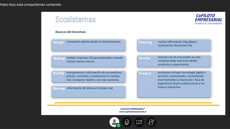 Foto 5 de 7: Carreras de Ingeniería UGM realizaron MasterClass sobre Omnichain y cadenas de aprovisionamiento