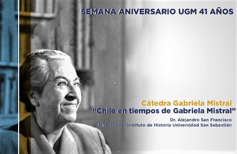 Imagen de la noticia: Con la Cátedra Gabriela Mistral se inició celebración de los 41 años de nuestra Casa de Estudios